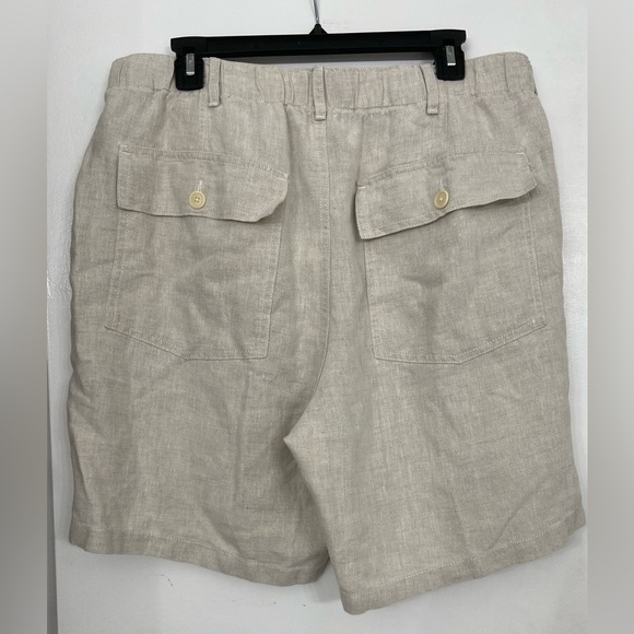 Buck Mason Linen Shorts Tan Size XL - Picture 5 of 6